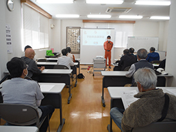 「開会」三治会長あいさつ