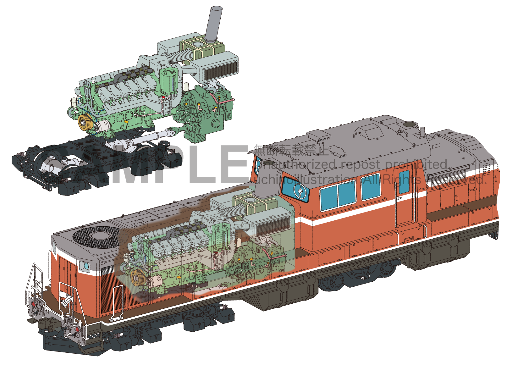 ディーゼル機関車 DD-51